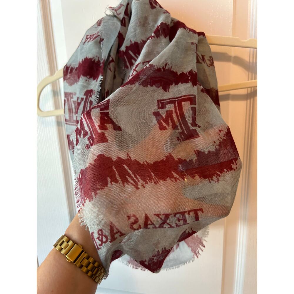 Texas A&M Infinity Scarf - Picture 3 of 5